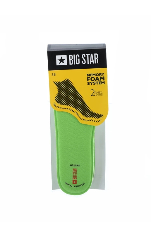 Grüne Einlegesohlen, „Big Star Memory... Grüne Einlegesohlen, „Big Star Memory...
