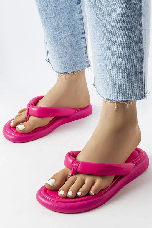 Rosa, klobige Flip-Flops von Smithfield Rosa, klobige Flip-Flops von Smithfield