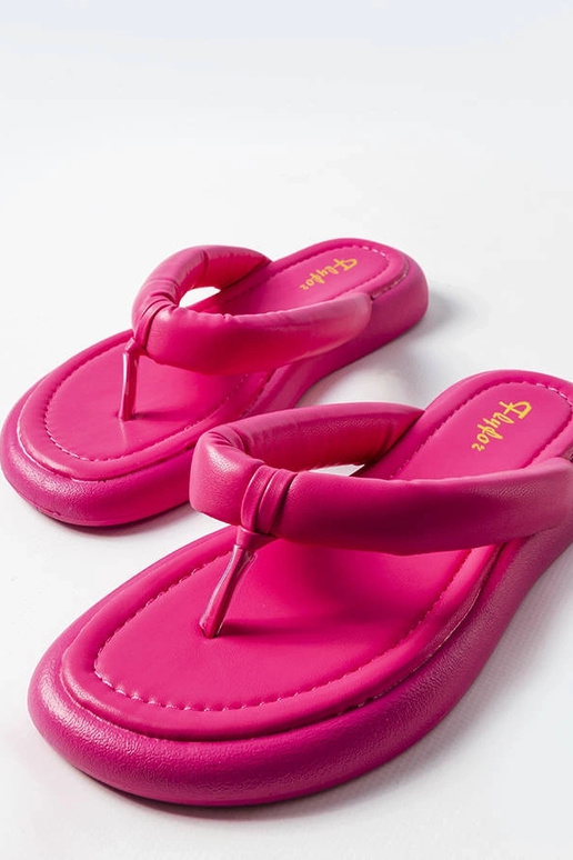 Rosa, klobige Flip-Flops von Smithfield Rosa, klobige Flip-Flops von Smithfield