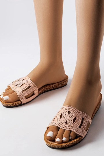 Rosa Flip-Flops mit...