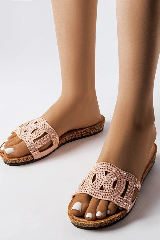 Rosa Flip-Flops mit Strasssteinen... Rosa Flip-Flops mit Strasssteinen...