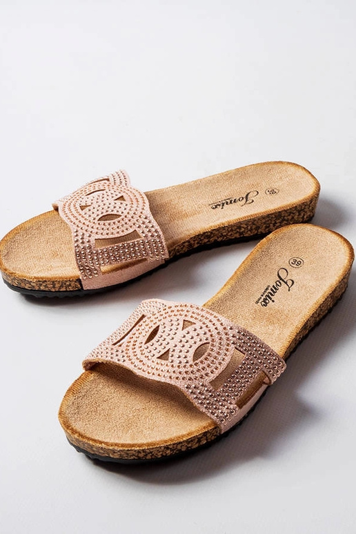 Rosa Flip-Flops mit Strasssteinen... Rosa Flip-Flops mit Strasssteinen...