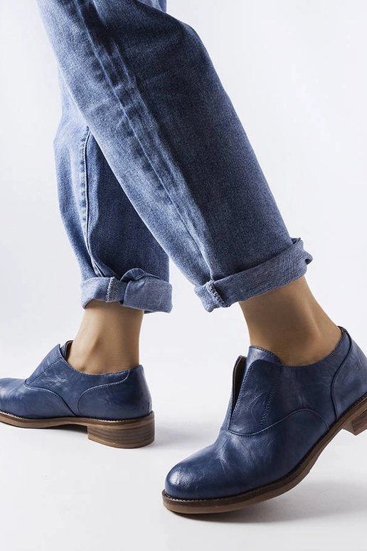 Dunkelblaue Burdett Kunstleder-Stiefel Dunkelblaue Burdett Kunstleder-Stiefel