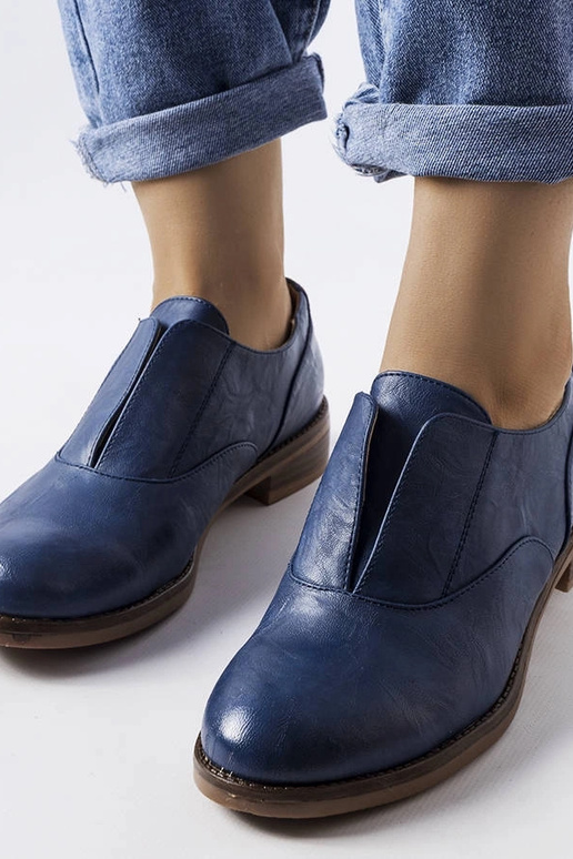 Dunkelblaue Burdett Kunstleder-Stiefel Dunkelblaue Burdett Kunstleder-Stiefel