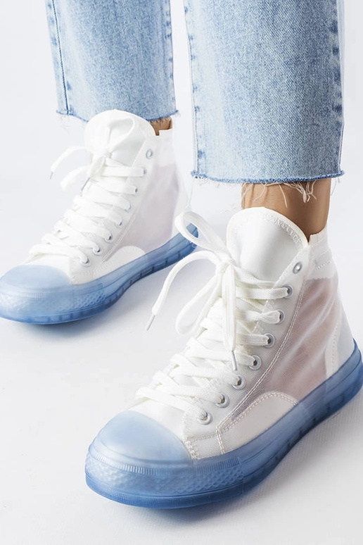 Nanterre – Hohe Sneakers in Blau und...