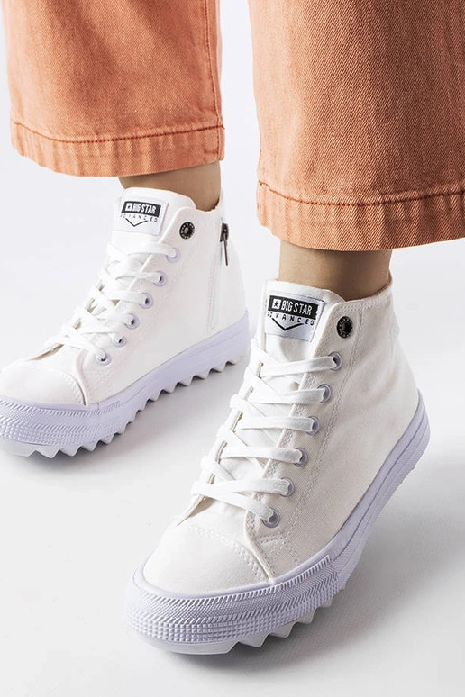 Big Star FF274241 weiße High-Top-Sneaker Big Star FF274241 weiße High-Top-Sneaker