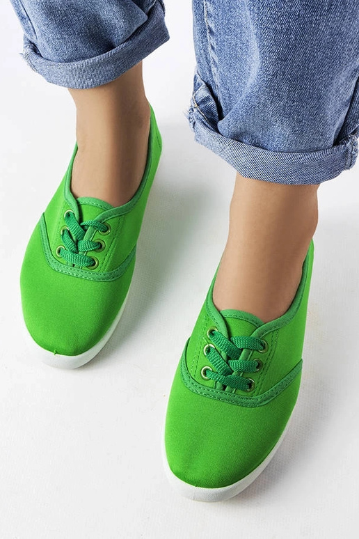 Grüne Lafayette-Sneakers