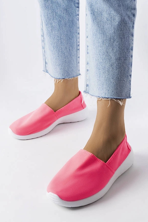 Rosafarbene Slip-On-Sneakers „Winding“
