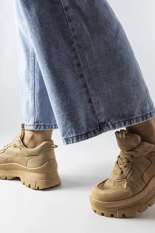 Mikeladze dunkelbeige Sportschuhe für...