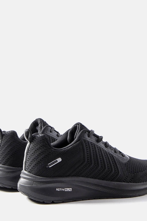 Eunaste schwarze Herren-Sportschuhe