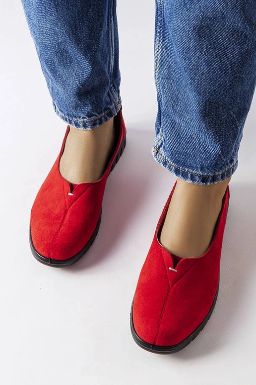 Rote leichte Kheda-Loafer Rote leichte Kheda-Loafer