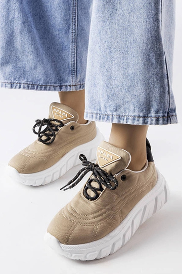 Dunkelbeige Sneaker Aisys 2