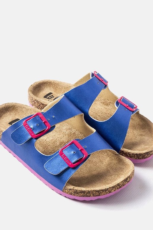 Blaue Slipper, „Lee Cooper... Blaue Slipper, „Lee Cooper...