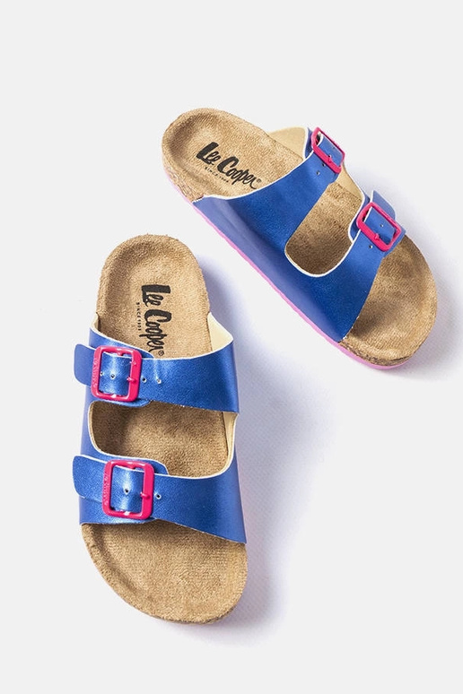 Blaue Slipper, „Lee Cooper... Blaue Slipper, „Lee Cooper...