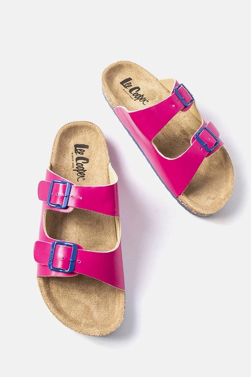 Rosafarbene Korkslipper, „Lee Cooper... Rosafarbene Korkslipper, „Lee Cooper...