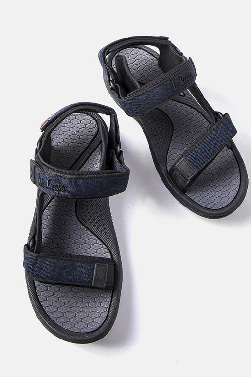 Schwarze Sportsandalen LCW-23-34-1686M