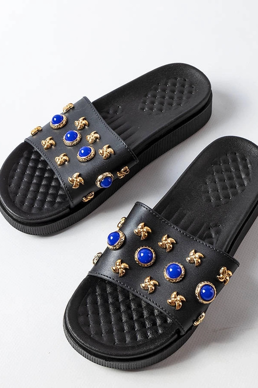 Schwarze verzierte...