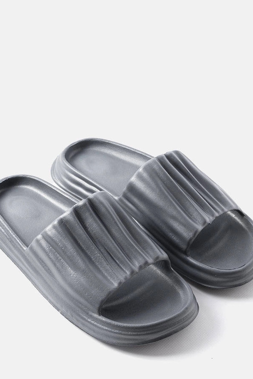 Henrichon Herren-Flip-Flops in Grau