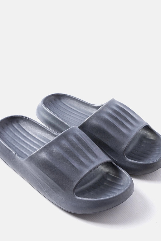 Graue Herrenschlipper, „Boileau" Graue Herrenschlipper, „Boileau"