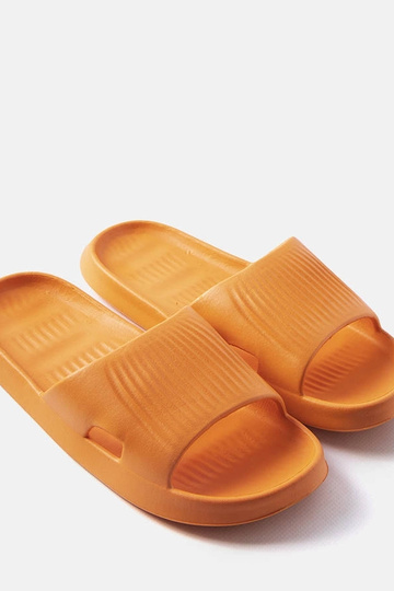 Orange Schaumstoffslipper,...