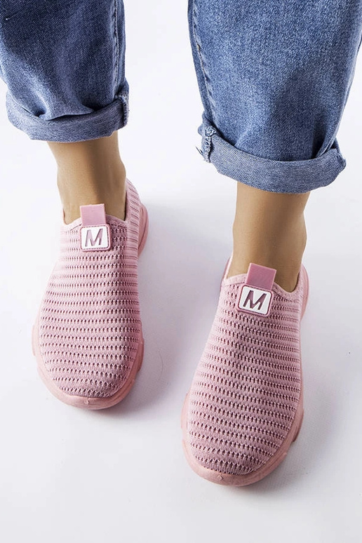 Rosa Damen-Sportschuhe, Slipper,...