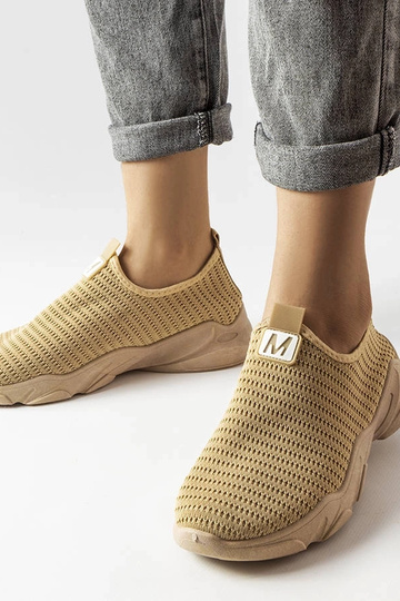 Azalee Slip-On-Sneakers für Damen in Dunkelbeige