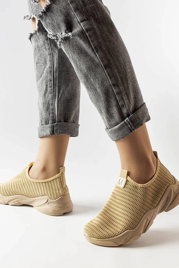 Azalee Slip-On-Sneakers für Damen in Dunkelbeige 2