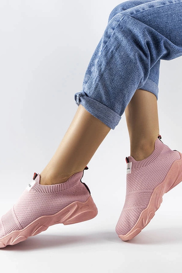 Greco Pink Slip-On-Sneaker für Damen 2