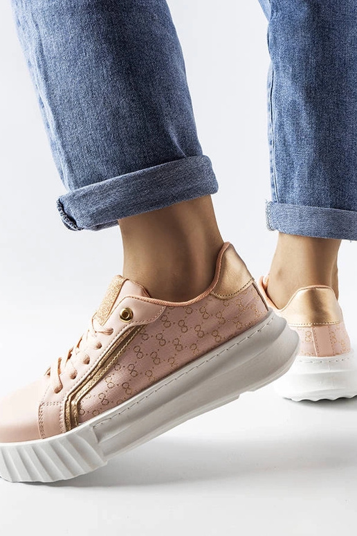 Rosa Plateau-Sneakers „Giuseppe“ Rosa Plateau-Sneakers „Giuseppe“