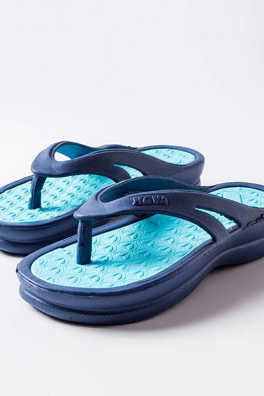 Leichte Flip-Flops Isla in Marineblau