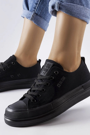 Schwarze Plateau-Sneaker... 2