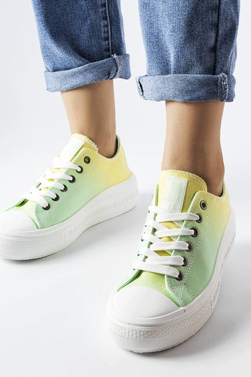 Gelbgrüne Big Star Sneakers...
