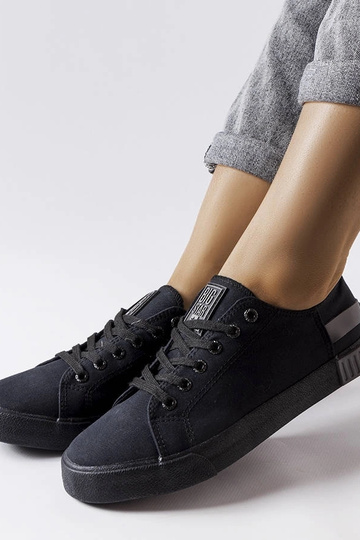 Schwarze Big Star-Sneaker LL274038 2