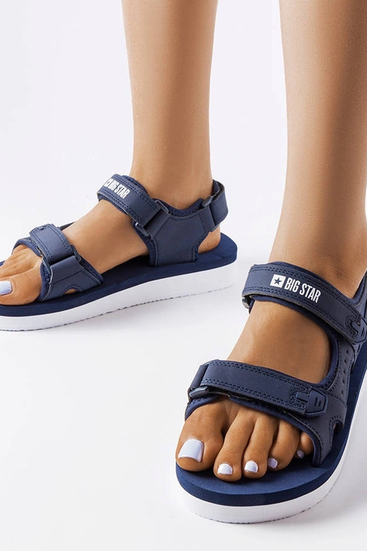 Marineblaue Schaumstoffsandalen Big...