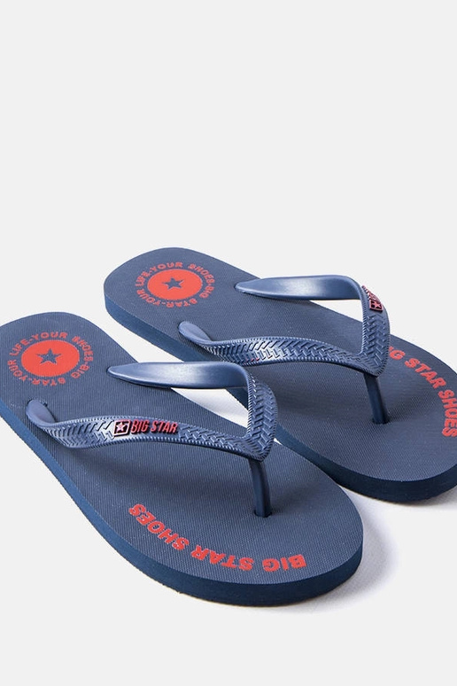 Marineblaue Flip-Flops Big Star LL174424