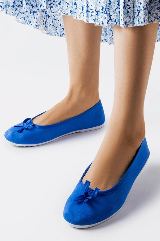 Gendron – Ballerinas aus blauem Stoff Gendron – Ballerinas aus blauem Stoff