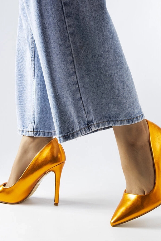 Delis – Pumps in Orange mit...