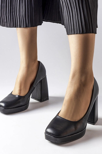 Schwarze Mailly Pumps mit... 2