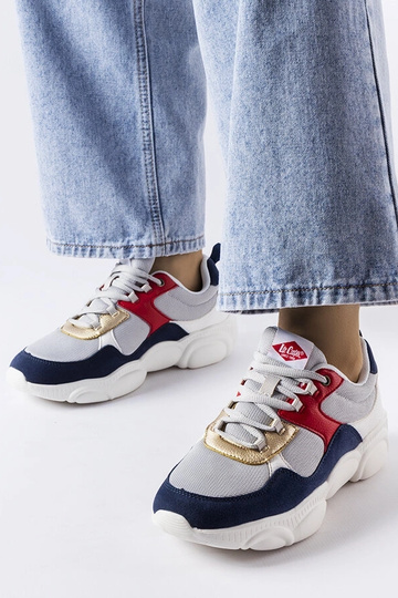 Graue Sportschuhe für Damen LCWL-20-39-032 2