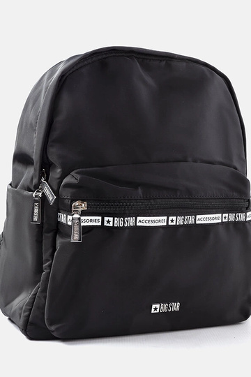 Schwarzer Big Star Rucksack...