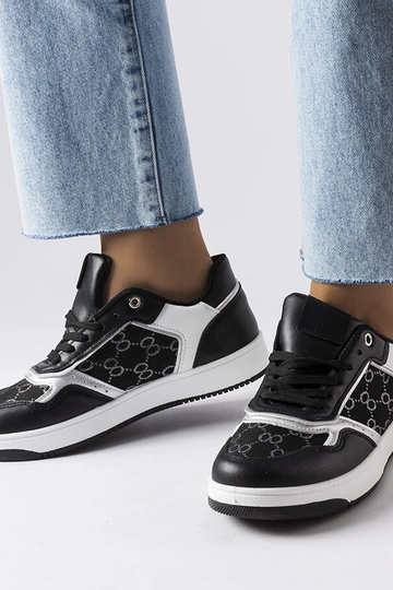 Schwarze Sneakers mit... 2