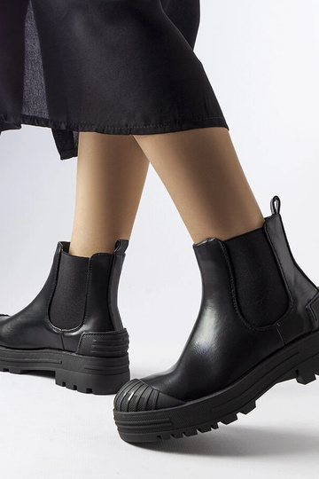 Schwarze Arbeitsschuhe mit... 2