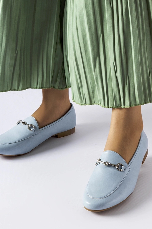 Vinceza blaue Slipper