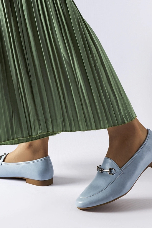 Vinceza blaue Slipper