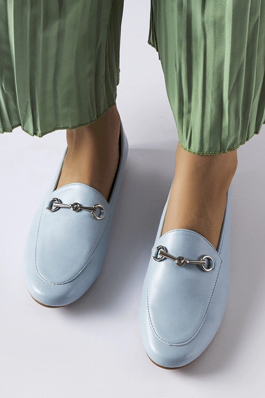 Vinceza blaue Slipper