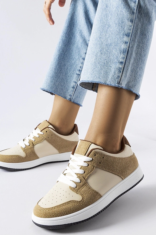 Beige Sneaker „Jacqueline“