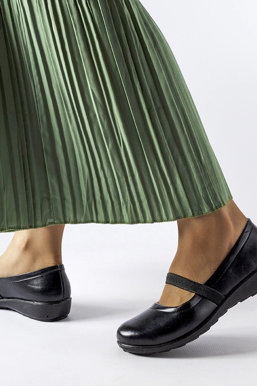 Schwarze elastische Ballerinas Oakland Schwarze elastische Ballerinas Oakland