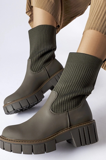 Grüne Stiefeletten-Socken,... 2