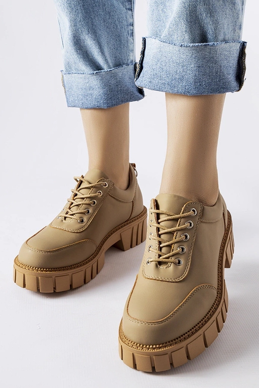 Braune Severino-Schuhe mit mattem Finish