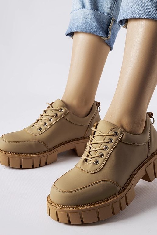 Braune Severino-Schuhe mit mattem Finish